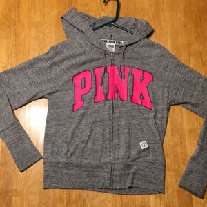 PINK Zip-Up Hoodie 💋